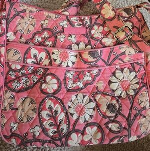 Vera Bradley Caryall Crossbody In Blush Pink